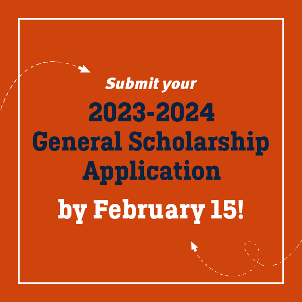 Submit your 2023-2024 General Scholarships