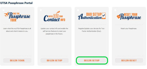 ASAP Two-Factor Authentication (DUO) - UTSA One Stop